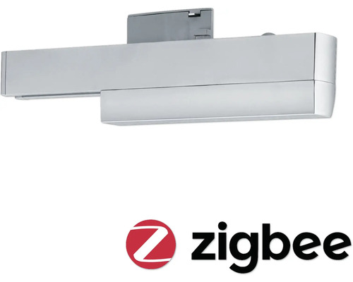 Zigbee Logo und eine Lampe
