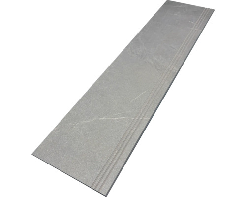 Marche d'escalier grise