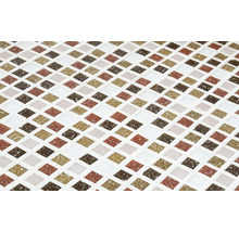 Mosaikfliese mit Rautenmuster