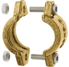 Rohrschelle mit Schrauben und Muttern