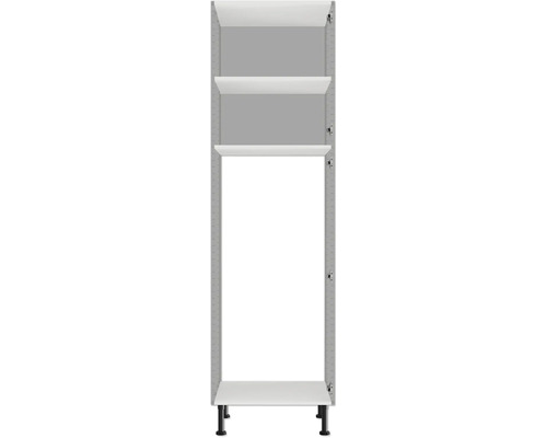 Küchenunterschrank mit Regalen und Füßen