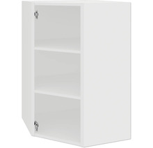 Armoire suspendue blanche avec trois compartiments