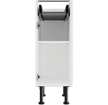 Meuble bas de cuisine avec système d'extraction et pieds