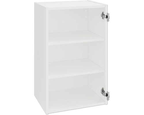 PICCANTE Smart Corps de meuble haut PICCANTE Smart lxpxh 45 x 33 x 70,4 cm - - démonté P010 KOM456-2 Élément haut de cuisine ouvert blanc avec trois étagères
