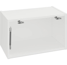 Meuble haut blanc avec raccords internes