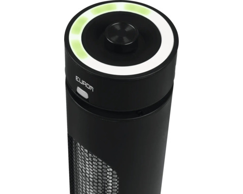 Eurom Turmventilator mit Bedienfeld oben