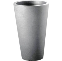 Pot de fleurs conique en métal