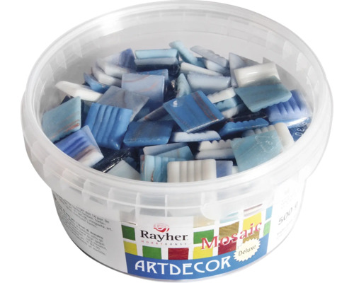 Rayher Mosaiksteine Artdecor Deluxe in einer transparenten Dose