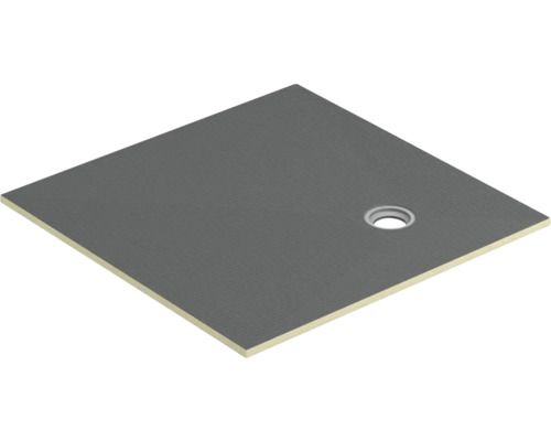 Receveur de douche carré avec drain