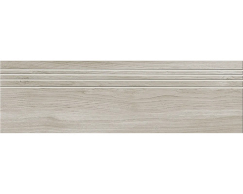 Carreau en céramique aspect bois avec structure rainurée