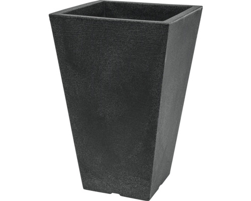 Pot de fleurs carré en plastique