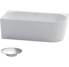 Freistehende Badewanne mit Ablaufgarnitur