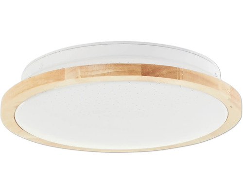 Plafonnier avec cadre en bois