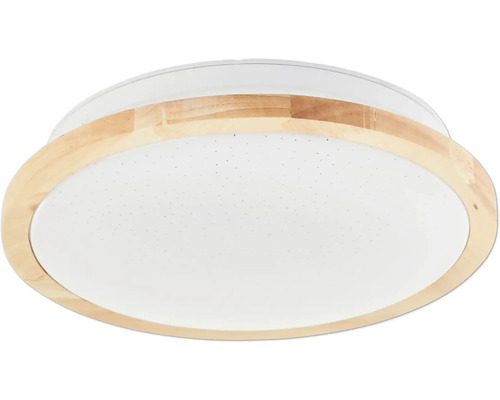 Plafonnier avec cadre en bois