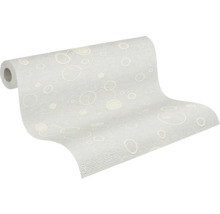Rouleau de papier peint avec motif de cercles