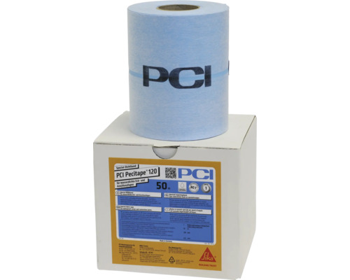PCI Pecitape 120 Dichtband Rolle und Verpackung