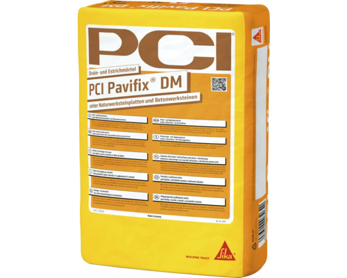 Mortier de pose drainant PCI Pavifix® DM 25 kg Sac de mortier de drainage et de chape PCI Pavifix DM