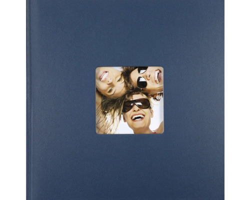 Album photo avec découpe carrée et photo de trois femmes