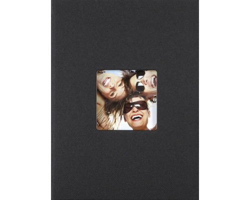 Fotoalbum mit einem Bild von drei Personen