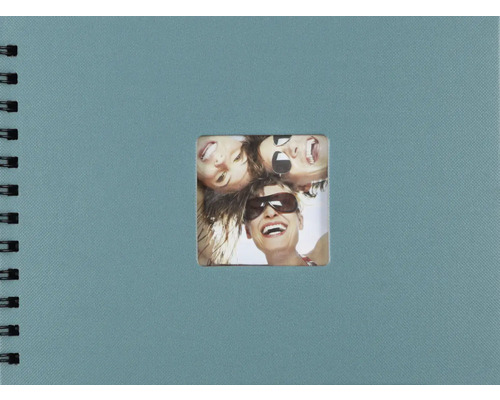 Album photo avec spirale et découpe carrée