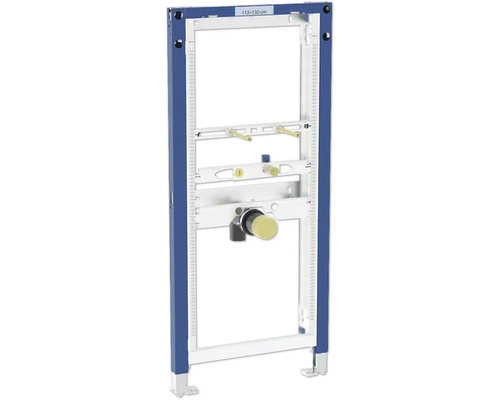 GEBERIT Vorwandelement Duofix für Urinal Bauhöhe 1120 - 1300 mm für AP-Druckspüler 111.686.00.2 Vorwandelement für Wand-WC mit einer einstellbaren Höhe von 112 bis 130 cm