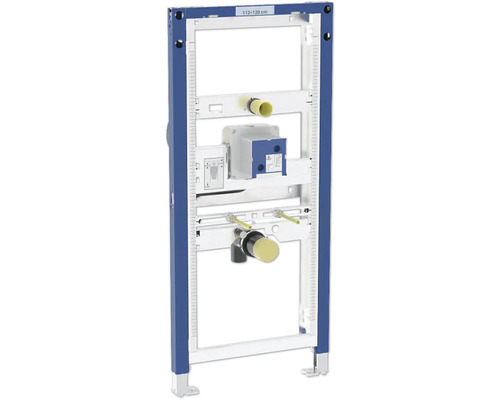 GEBERIT Vorwandelement Duofix für Urinal Bauhöhe 1120 - 1300 mm für verdeckte Urinalsteuerung 111.689.00.2 Vorwandelement zur Installation einer Toilette, 112 bis 130 cm hoch