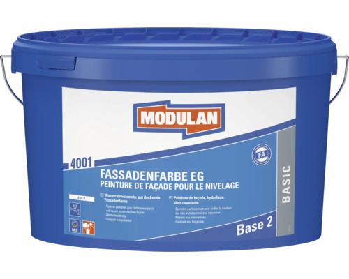 Peinture pour façade EG MODULAN 4001 à faire mélanger dans le coloris souhaité Seau de peinture de façade