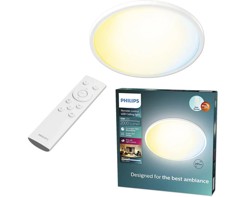 Plafonnier LED Philips avec télécommande et emballage