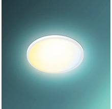 Plafonnier rond avec éclairage LED
