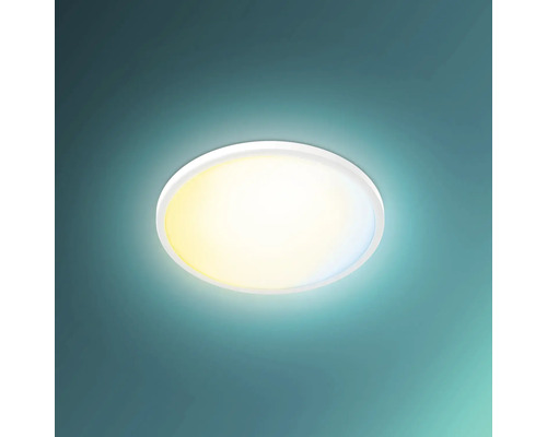 Plafonnier rond avec éclairage LED