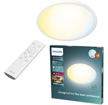 Plafonnier Philips avec télécommande, LED 32 watts, 4100 lumens, lumière chaude à froide