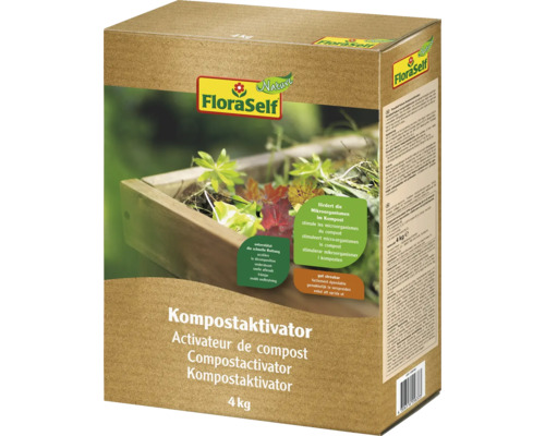 FloraSelf activateur de compost, emballage de 4 kg