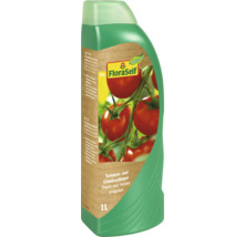 FloraSelf Engrais tomates et légumes dans une bouteille de 1 litre.