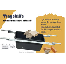 Aide au transport pour gravats et autres charges lourdes