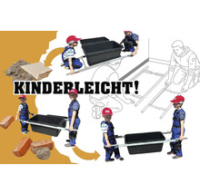 Illustration de l''installation facile d''un répartiteur de charge pour enfants
