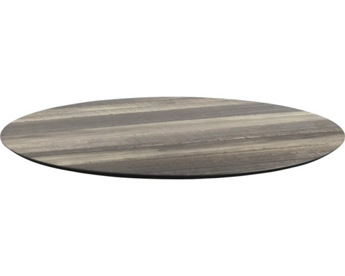 Plateau de table rond en bois