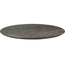 Plateau de table rond en bois