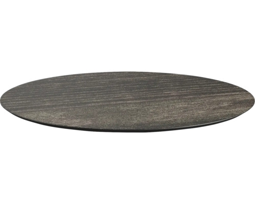 Plateau de table rond en bois