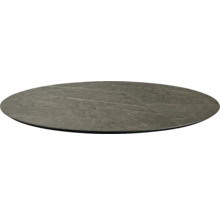Plateau de table rond aspect marbre
