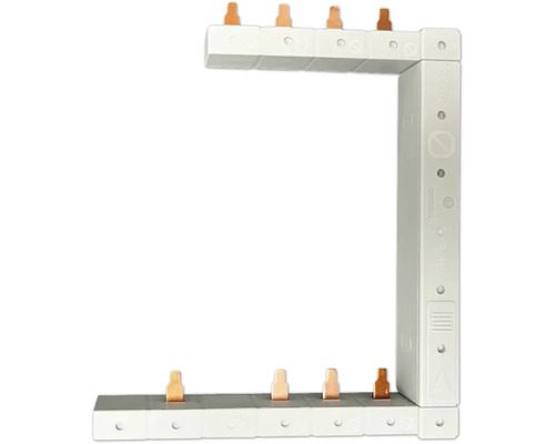 Installationsverteiler in Rahmenform zur elektrischen Verbindung