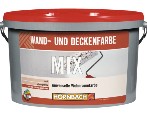 Seau de peinture murale et de plafond, adapté à une utilisation intérieure avec des propriétés respirantes de Hornbach