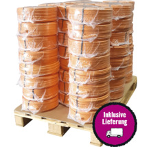 Palettenstapel von Elektroinstallationsrohren inklusive Lieferung