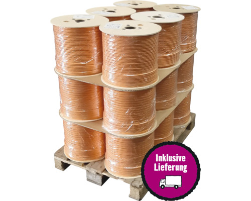 Palette mit mehreren Rollen Wickeldraht