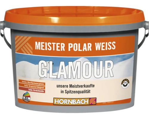 Peinture d''intérieur Meister Polar Weiss Glamour dans un seau