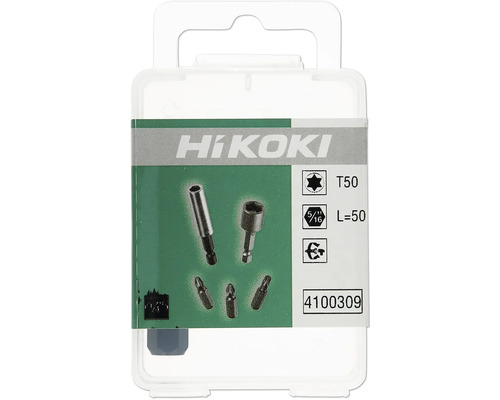 HiKOKI jeu d''embouts avec Torx T50 et longueur de 50 millimètres