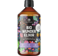 Engrais liquide biologique pour plates-bandes et plantes de balcon de Wundgarten dans un récipient