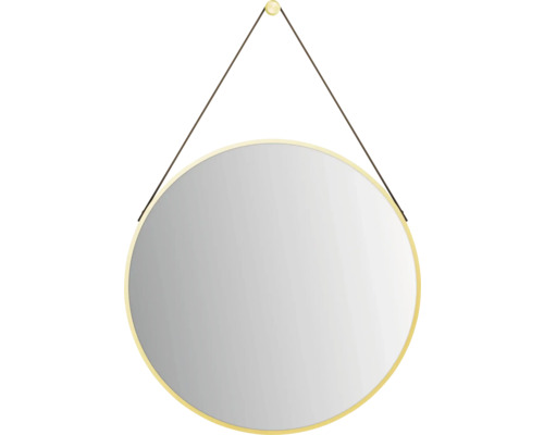 Miroir rond avec suspension