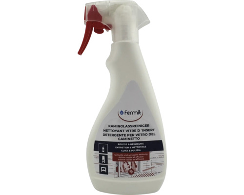 Nettoyant pour vitres de cheminée en vaporisateur