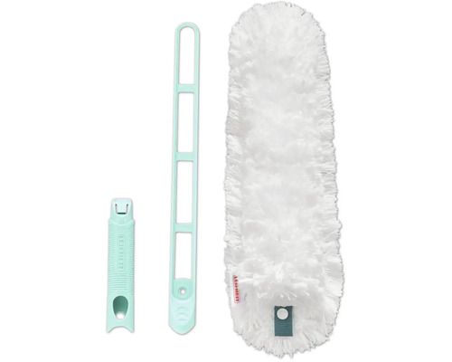Leifheit Staubwischer mit Teleskopstiel und Wechselkopf