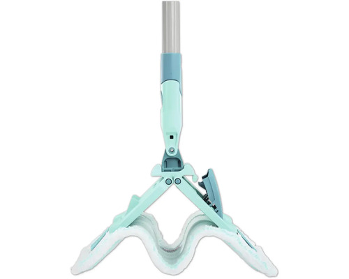 Serpillère avec manche télescopique et mécanisme d''essorage